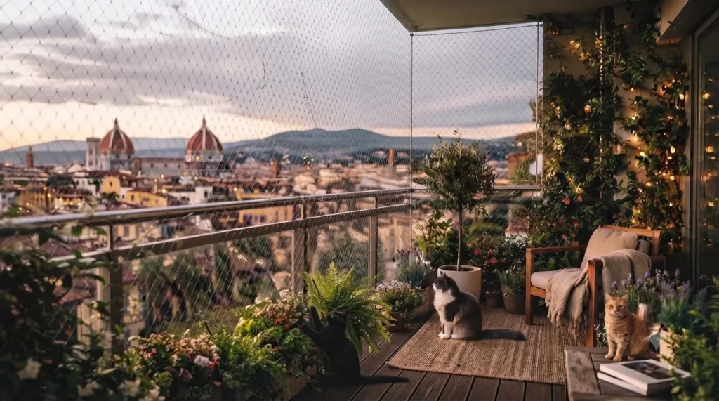 çelik balkon filesi nedir